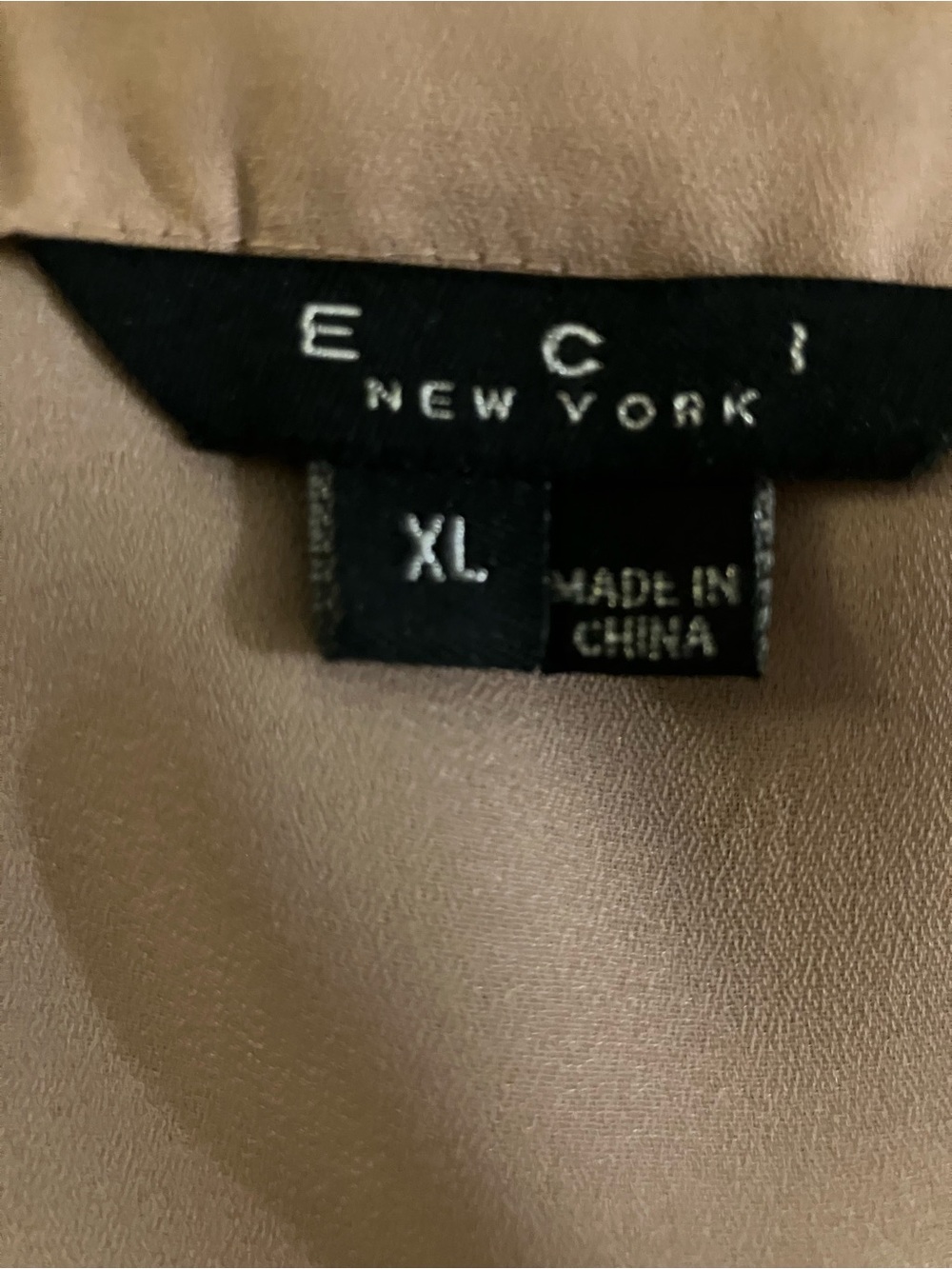 Vintage ECI New York Silk Green Beaded Asymmetrical Y2K Collection Piece - Picture 8 of 10